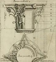 An illustration from Regola delli cinque ordini d'architettura (1718)
