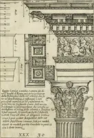An illustration from Regola delli cinque ordini d'architettura (1718)