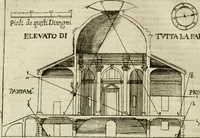 An illustration from Dell'idea della architettura universale (1714)