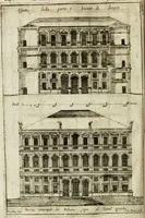 An illustration from Dell'idea della architettura universale (1714)