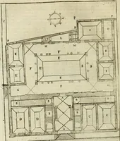 An illustration from Dell'idea della architettura universale (1714)