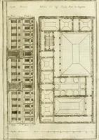 An illustration from Dell'idea della architettura universale (1714)