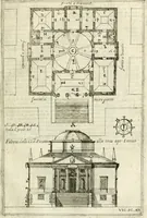 An illustration from Dell'idea della architettura universale (1714)