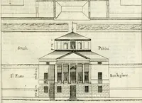 An illustration from Dell'idea della architettura universale (1714)