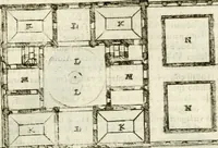 An illustration from Dell'idea della architettura universale (1714)