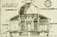 An illustration from Dell'idea della architettura universale (1714)