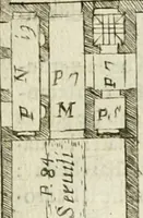 An illustration from Dell'idea della architettura universale (1714)
