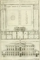An illustration from Dell'idea della architettura universale (1714)