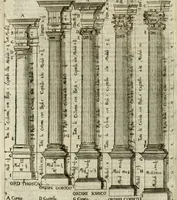 An illustration from Dell'idea della architettura universale (1714)