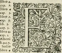 An illustration from Dell'idea della architettura universale (1714)