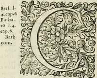 An illustration from Dell'idea della architettura universale (1714)