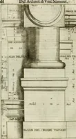 An illustration from Dell'idea della architettura universale (1714)