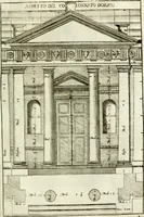 An illustration from Dell'idea della architettura universale (1714)