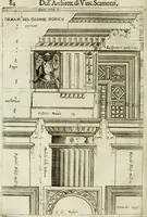 An illustration from Dell'idea della architettura universale (1714)