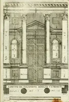 An illustration from Dell'idea della architettura universale (1714)