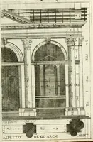 An illustration from Dell'idea della architettura universale (1714)