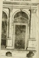 An illustration from Dell'idea della architettura universale (1714)
