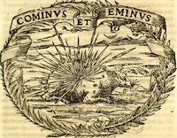 An illustration from Dell'imprese ... dopo tutte l'opera cosi a penna, come a stampa, ch'egli ha potuto vedere di coloro, che della materia dell'imprese hanno parlato; della vera natura di quelle si ragiona (1578)
