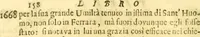 An illustration from Dell 'istoria di Ferrara scritta dal dottore D. Girolamo Baruffaldi Ferrarese libri nove : ne' quali diffusamente si narrano le cose avvenute in essa dall'anno MDCLV fino al MDCC con gli argomenti à ciascun libro, e due tavole, de'nomi proprj, e delle materie (1700)