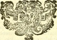 An illustration from Dell 'istoria di Mantova, libri cinque : scritta in commentari da Mario Equicola d'Alveto. Nella quale cominciadosi dall'edificatione de esse città breuemente si raccontano tutte le cose più notabili successe di tempo in tempo cosi in pace, come guerra. Riformata secondo l'vso moderno di scriuere istorie (1610)