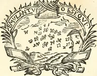 An illustration from Imprese dell'Offitioso Intronato in onore de serenissimi regnatori di Toscana : e da lui alli medesimi presentate nella venuta loro in Siena l'anno MDCXIII (1613)