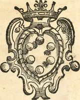 An illustration from Imprese dell'Offitioso Intronato in onore de serenissimi regnatori di Toscana : e da lui alli medesimi presentate nella venuta loro in Siena l'anno MDCXIII (1613)