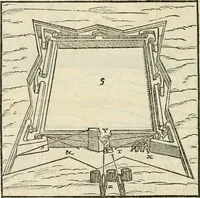 Picture 15 of 24 from Del modo di fortificar le città : trattato (1554), leaf 39