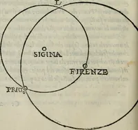 Picture 198 of 236 from Del modo di misvrare : le distantie, le superficie, i corpi, le piante, le prouincie, le prospettiue, & tutte le altre cose terrene, che possono occorrere a gli huomini, secondo le uere regole d'Euclide, & de gli altri piu lodati scrittori (1564), leaf 219