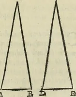 An illustration from Del modo di misvrare : le distantie, le superficie, i corpi, le piante, le prouincie, le prospettiue, & tutte le altre cose terrene, che possono occorrere a gli huomini, secondo le uere regole d'Euclide, & de gli altri piu lodati scrittori (1564)