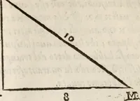An illustration from Del modo di misvrare le distantie, le superficie, i corpi, le piante, le prouincie, le prospettiue, & tutte le altre cose terrene, che possono occorrere à gli huomini, secondo le vere regole d'Euclide, & de gli altri più lodati scrittori. Dedicata all'illvstrissimo, et eccellentissimo signore, il sig. Cosimo de Medici .. (1614)