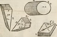 An illustration from Del modo di misvrare le distantie, le superficie, i corpi, le piante, le prouincie, le prospettiue, & tutte le altre cose terrene, che possono occorrere à gli huomini, secondo le vere regole d'Euclide, & de gli altri più lodati scrittori. Dedicata all'illvstrissimo, et eccellentissimo signore, il sig. Cosimo de Medici .. (1614)