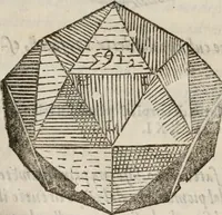 An illustration from Del modo di misvrare le distantie, le superficie, i corpi, le piante, le prouincie, le prospettiue, & tutte le altre cose terrene, che possono occorrere à gli huomini, secondo le vere regole d'Euclide, & de gli altri più lodati scrittori. Dedicata all'illvstrissimo, et eccellentissimo signore, il sig. Cosimo de Medici .. (1614)