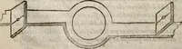 An illustration from Del modo di misvrare le distantie, le superficie, i corpi, le piante, le prouincie, le prospettiue, & tutte le altre cose terrene, che possono occorrere à gli huomini, secondo le vere regole d'Euclide, & de gli altri più lodati scrittori. Dedicata all'illvstrissimo, et eccellentissimo signore, il sig. Cosimo de Medici .. (1614)