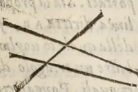 An illustration from Del modo di misvrare le distantie, le superficie, i corpi, le piante, le prouincie, le prospettiue, & tutte le altre cose terrene, che possono occorrere à gli huomini, secondo le vere regole d'Euclide, & de gli altri più lodati scrittori. Dedicata all'illvstrissimo, et eccellentissimo signore, il sig. Cosimo de Medici .. (1614)
