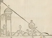 An illustration from Del modo di misvrare le distantie, le superficie, i corpi, le piante, le prouincie, le prospettiue, & tutte le altre cose terrene, che possono occorrere à gli huomini, secondo le vere regole d'Euclide, & de gli altri più lodati scrittori. Dedicata all'illvstrissimo, et eccellentissimo signore, il sig. Cosimo de Medici .. (1614)