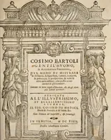 An illustration from Del modo di misvrare le distantie, le superficie, i corpi, le piante, le prouincie, le prospettiue, & tutte le altre cose terrene, che possono occorrere à gli huomini, secondo le vere regole d'Euclide, & de gli altri più lodati scrittori. Dedicata all'illvstrissimo, et eccellentissimo signore, il sig. Cosimo de Medici .. (1614)