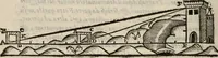 An illustration from Del modo di misvrare le distantie, le superficie, i corpi, le piante, le prouincie, le prospettiue, & tutte le altre cose terrene, che possono occorrere à gli huomini, secondo le vere regole d'Euclide, & de gli altri più lodati scrittori. Dedicata all'illvstrissimo, et eccellentissimo signore, il sig. Cosimo de Medici .. (1614)