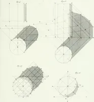 An illustration from Del modo di tracciare i contorni delle ombre : prodotte dai corpi illuminati dal sole (1831)