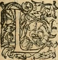 An illustration from De l'origine des bovrgongnons, et antiqvité des estats de Bovrgongne, devx livres : plus, des antiquitez d'Autun, liure 1 : de Chalon, 2 : de Mascon, 3 : de l'abbaye & ville de Tournus, 1 (1581)