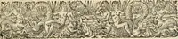 An illustration from De l'origine des bovrgongnons, et antiqvité des estats de Bovrgongne, devx livres : plus, des antiquitez d'Autun, liure 1 : de Chalon, 2 : de Mascon, 3 : de l'abbaye & ville de Tournus, 1 (1581)