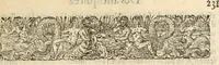 An illustration from De l'origine des bovrgongnons, et antiqvité des estats de Bovrgongne, devx livres : plus, des antiquitez d'Autun, liure 1 : de Chalon, 2 : de Mascon, 3 : de l'abbaye & ville de Tournus, 1 (1581)