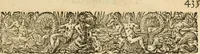 An illustration from De l'origine des bovrgongnons, et antiqvité des estats de Bovrgongne, devx livres : plus, des antiquitez d'Autun, liure 1 : de Chalon, 2 : de Mascon, 3 : de l'abbaye & ville de Tournus, 1 (1581)