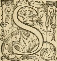 An illustration from De l'origine des bovrgongnons, et antiqvité des estats de Bovrgongne, devx livres : plus, des antiquitez d'Autun, liure 1 : de Chalon, 2 : de Mascon, 3 : de l'abbaye & ville de Tournus, 1 (1581)