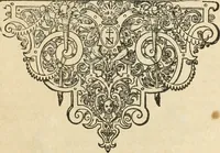 An illustration from De l'origine des bovrgongnons, et antiqvité des estats de Bovrgongne, devx livres : plus, des antiquitez d'Autun, liure 1 : de Chalon, 2 : de Mascon, 3 : de l'abbaye & ville de Tournus, 1 (1581)