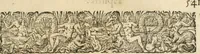 An illustration from De l'origine des bovrgongnons, et antiqvité des estats de Bovrgongne, devx livres : plus, des antiquitez d'Autun, liure 1 : de Chalon, 2 : de Mascon, 3 : de l'abbaye & ville de Tournus, 1 (1581)