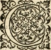 An illustration from De l'origine des bovrgongnons, et antiqvité des estats de Bovrgongne, devx livres : plus, des antiquitez d'Autun, liure 1 : de Chalon, 2 : de Mascon, 3 : de l'abbaye & ville de Tournus, 1 (1581)