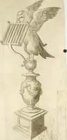 An illustration from Descripcion del Real Monasterio de San Lorenzo de el Escorial : vnica maravilla del mundo, fabrica de el prudentissimo rey Filipo Segundo, coronada por el catolico rey Filipo IV el Grande, con la magestuosa obra del Pantheon, y translacion de los cuerpos reales, reedificada por nuestro rey y señor Carlos II despues del incendio, y nuevamente exhornada con las excelentes pinturas de Lucas Jordan (1698)