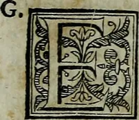 An illustration from Ragionamenti del sig. cavaliere Giorgio Vasari, pittore et architetto aretino, sopra le inuentioni da lui dipinte in Firenze nel palazzo di Loro Altezze serenissime. Con lo illustriss. & eccellentiss. signor don Francesco Medici, allora principe de Firenze. Insieme con la inuentione della pittura da lui cominciata nella cvpola. Con due tauole, vna delle cose piu notabili, & l'altra delli huomini illustri, che sono ritratti e nominati in quest' opera (1588)
