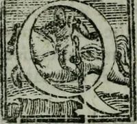 An illustration from Ragionamenti del sig. cavaliere Giorgio Vasari, pittore et architetto aretino, sopra le inuentioni da lui dipinte in Firenze nel palazzo di Loro Altezze serenissime. Con lo illustriss. & eccellentiss. signor don Francesco Medici, allora principe de Firenze. Insieme con la inuentione della pittura da lui cominciata nella cvpola. Con due tauole, vna delle cose piu notabili, & l'altra delli huomini illustri, che sono ritratti e nominati in quest' opera (1588)