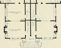 Picture 7 of 103 from De luxe flats : a book on flats and duplex homes ; showing the latest advance designs of this particular type of architecture, published to meet the requirements of all those who desire to study the flat or duplex home in its latest development. (1920), leaf 10